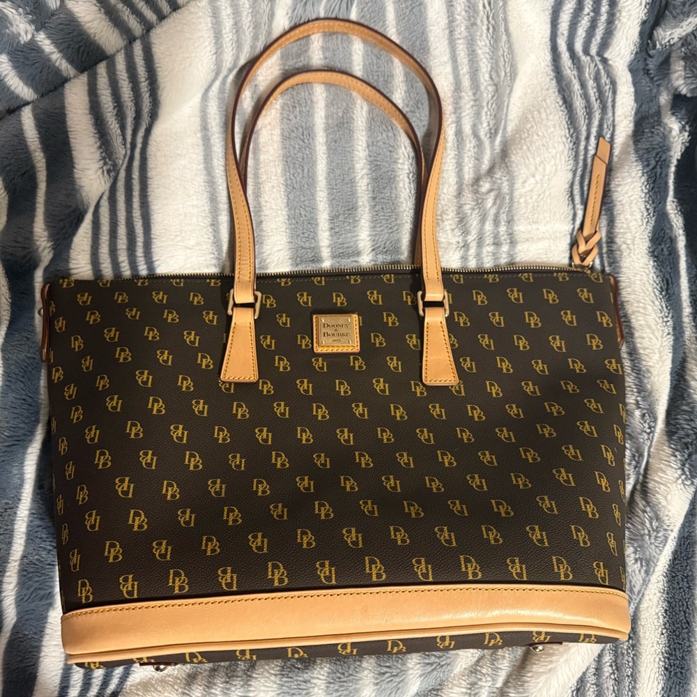 Dooney & Bourke Brown Tote Bag